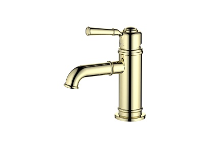 Смеситель для раковины Aquatek Классик AQ1510PG полированное золото