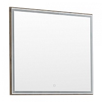 Зеркало Aquanet Nova Lite 90 см, дуб рустикальный 00249516