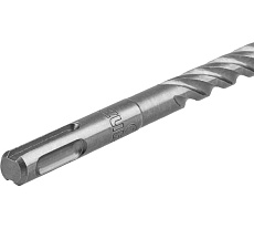 Бур по бетону Kranz SUPER 10x160мм, профессиональный, цельная крестовая пластина, SDS PLUS KR-91-0461