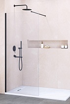 Душевая перегородка RGW Walk In WA-002B 60x195 черный, матовое 35100206-14