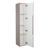 Шкаф пенал BelBagno Uno 33 см Бежевый матовый UNO-1600-1A-SC-СO