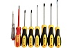 Набор отверток NIKONA с тестером напряжения 125-250V, изоляция, 8пр 27-268