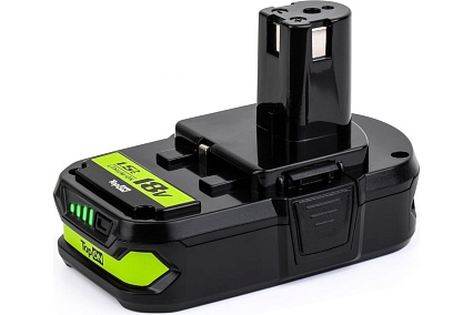 Аккумулятор для RYOBI 18V 1.5AH (LI-ION) PN: RB18L15 Topon TOP-PTGD-RY-18-1.5