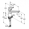 Смеситель для кухни Kludi Objekta 325740575