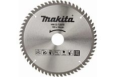Диск пильный для алюминия (190x30/20x2.2/1.4 мм; 60T) Makita D-72970