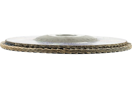 Круг лепестковый торцевой шлифовальный Forming ZF577 Zirconia 125х22 мм, P80 PROBOS 57764857
