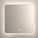 Зеркало Vincea VLM-3BE8008-2 80x80 см, сенсорный выключатель, диммер, антипар