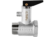 Предохранительный клапан для водонагревателя Rommer 7 бар, 1/2 дюйм RVS-1007-007015 RG0092LPJR8P1L