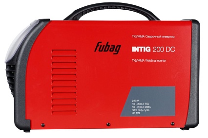 Сварочный инвертор Fubag INTIG 200 DC + горелка FB TIG 26 5P 4m 38459