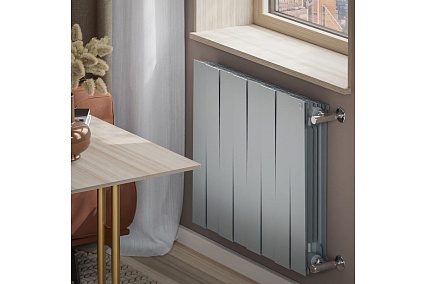 Радиатор Royal Thermo PianoForte 500/Silver Satin - 8 секц. НС-1176341