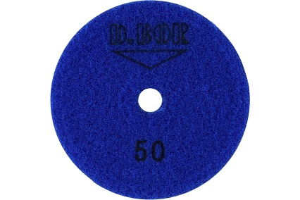 Алмазный гибкий шлифовальный круг STONE-WET+DRY 100 мм, №50 D.BOR D-S-WD-100-0050
