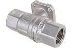 Шаровой кран RUB серия TORINO S.64, под привод, 1/2 DN15 PN40, ВР-ВР, усиленный S64D00