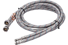 Подводка к смесителю (пара; 2.0 м; 1/2F-M10) VRT 541452
