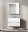 Зеркальный шкаф BelBagno MARINO-SPC-800/750-1A-BL-P-R 80 см, правосторонний, Bianco Lucido