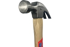 Молоток столярный с деревянной рукояткой WORKPRO 225гр WP241004