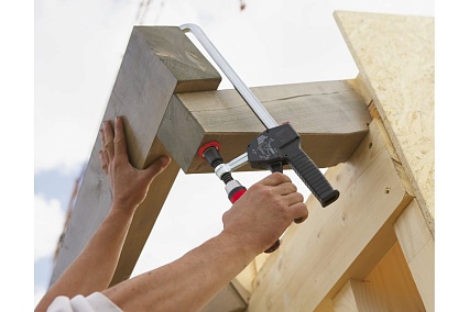 Струбцина BESSEY для работы одной рукой 600/100, усилие 3.5 кН BE-EHZ60-2K
