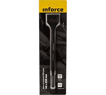 Долото плоское (40х250 мм; SDS+) Inforce 11-01-340