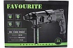 Перфоратор Favourite 1200 вт, 3.2 дж, 0-5300 уд/мин, 0-1200 об/мин, sds+, кабель 4 м RH 1200 PROF