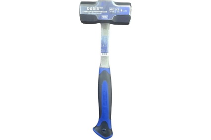 Кувалда цельнокованая с обрезиненной рукояткой Oasis 227 Pro 1000 г 103010803001