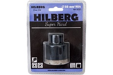 Коронка алмазная по керамике и керамограниту Super Hard (50 мм; M14) Hilberg HH650