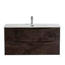 Мебель для ванной BelBagno Marino-Cer-N 100 см Rovere Nature Grigio