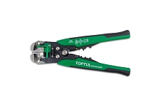 Клещи для снятия изоляции и обжимки клемм Toptul автоматические, 0.2 - 6.0 мм L=205 мм DKAA2226