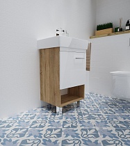 Мебель для ванной 1MarKa Tera 50 см дуб сонома