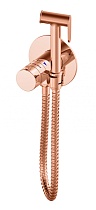 Смеситель Wonzon&Woghand WW-88829909-RG с гигиеническим душем, термостат, розовое золото