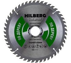 Диск пильный Industrial Дерево (210x30 мм; 48Т) Hilberg HW211