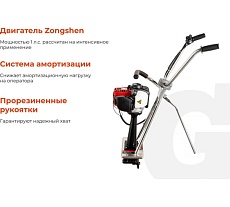 Виброрейка 1л.с. Gigant SF-140FA