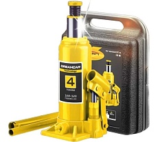 Домкрат гидравлический бутылочный Dreamcar в кейсе, 4т/ 168-328мм dc-BJ04014T-к