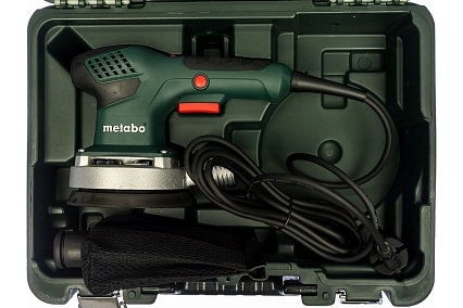 Эксцентриковая шлифмашина в кейсе Metabo SXE 3125 600443500