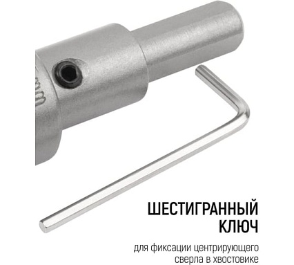 Коронка кольцевая с карбидными вставками Профи 25 мм FIT IT 36825