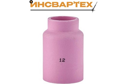 Сопло керамическое TIG Инсвартех 17-18-26 57N BIG для газовой линзы №12, 5 шт IST0191