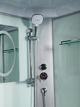 Душевая кабина WeltWasser WW500 WERRA XL 902 90x90 хром, прозрачное 10000014047