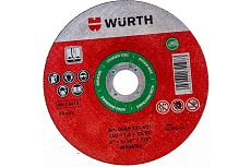 Круг отрезной ST1,6-22,23-D150MM (150х22.2х1.6 мм) Wurth 0669231501961 1