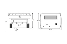 Ультразвуковой теплосчетчик Sanext Mono CU Qp-06 м3/ч, подающий трубопровод 5752