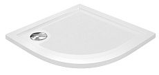 Поддон для душа WasserKRAFT Salm 27T01 90x90 четверть круга