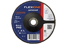 Круг лепестковый плоский Flexione Цирконий 180x22мм, Р40 10000288