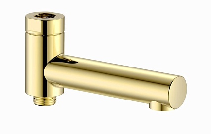 Излив для ванны AQUAme AQM8301GG поворотный, полированное золото