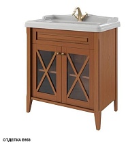 Тумба с раковиной Caprigo Napoli Promo 80 см бук, для раковины CH-800