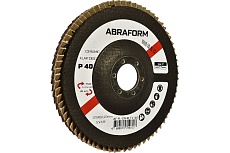 Круг лепестковый FlapLine CR, 125 мм, P40, прямой ABRAFORM AF-FL-CR-KLT1-40