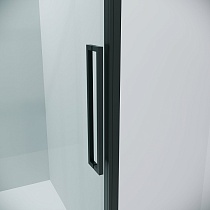 Душевая дверь Grossman Cosmo 100x195 прозрачное, черный матовый 100.K33.02.100.21.00