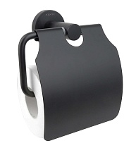 Держатель туалетной бумаги Aquatek Вега AQ4009MB черный матовый
