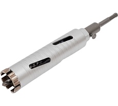 Коронка алмазная по бетону 40х150 мм Laser Deep Drill Hilberg HD340