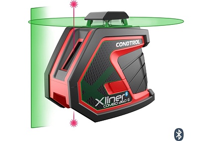 Лазерный нивелир Condtrol Xliner Combo 360G Kit 1-2-412