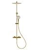 Душевая стойка Wonzon&Woghand Stick WW-88739903-BG термостат, брашированное золото