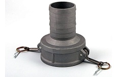 Камлок переходной алюминиевый HIMPT С-4030 (МАМА 100мм + штуцер 75м) 4&quot; х 3&quot; 00028007997