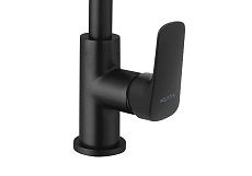 Смеситель для кухни Aquatek Вега AQ1081MB черный матовый