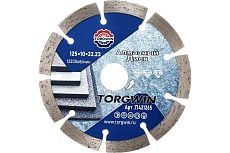 Диск алмазный отрезной сегментный по бетону и камню ПРОФЕССИОНАЛ 125x10x22.2 мм TORGWIN T1421265